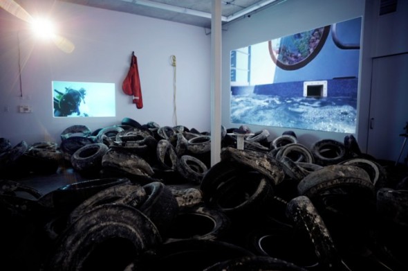 "Eclipse" (2012), installation view at Charest-Weinberg, Miami