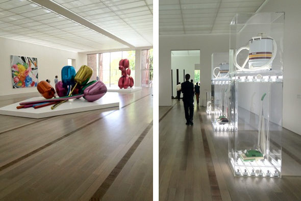 Jeff Koons exhibition at Fondation Beyeler, Basel