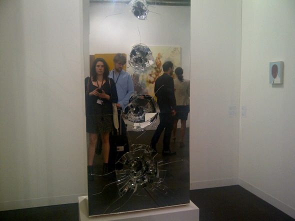 Monica Salazar and Peter Cairns at Art Basel