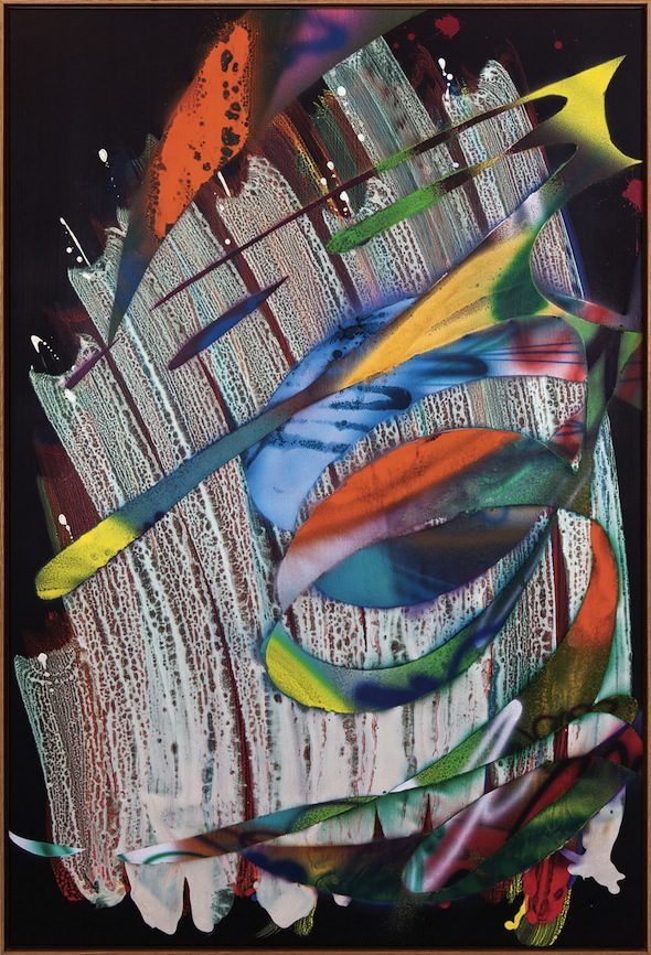 "Untitled" (2010), Acrylic on canvas, 183 x 123 cm