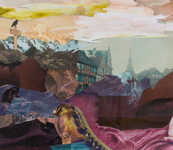 Michelle Jezierski - "REMAINING" (2012), collage, 40 x 46 cm