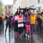 Parade - Public Performance in conjunction with ROSAS, Marinella Senatore (2012), Courtesy of Peres Projects