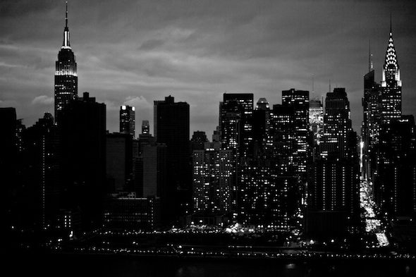 Post-Sandy Manhattan Skyline; Photo by Yubi Hoffmann ©