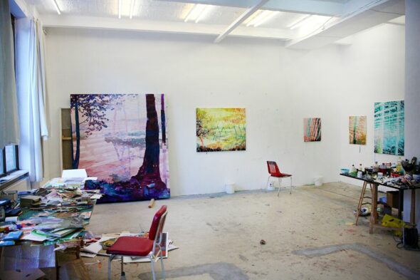 Berlin Art Link Studio Visit with Michelle Jezierski
