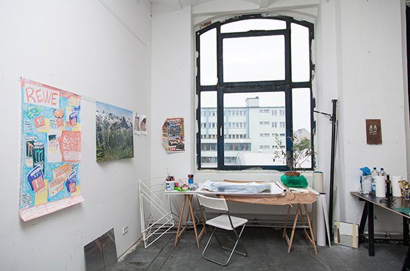 Berlin Art Link Studio Visit with Ivo Gretener