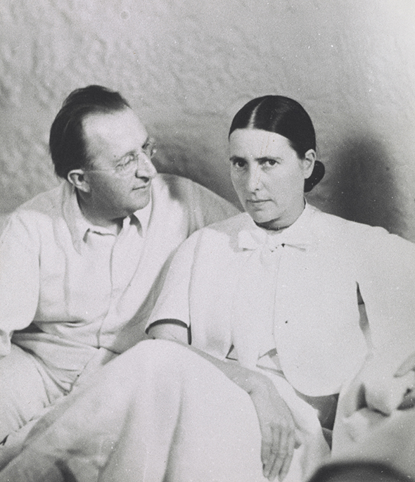 Berlin Art Link Discover, Photo of Erich and Luise Mendelsohn by Alfred Bernheim, © The Getty Research Institute, Los Angeles 