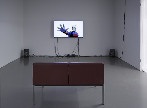 Oliver Laric at Tanya Leighton Gallery (2014), installation view, photo courtesy of the gallery