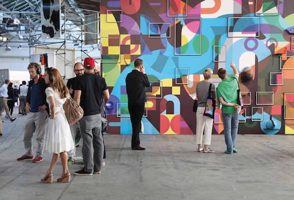 Marco Funke - “Installation shot of abc - Art Berlin Contemporary 2014”, (2014), photograph: Marco Funke; Courtesy of Berlin Art Week
