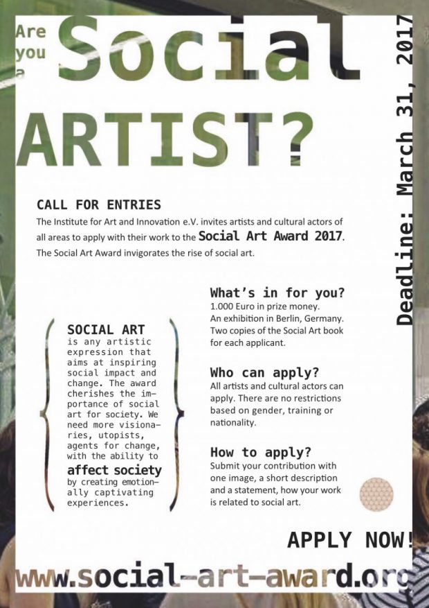 Berlin Art Link Social Art Award 2017