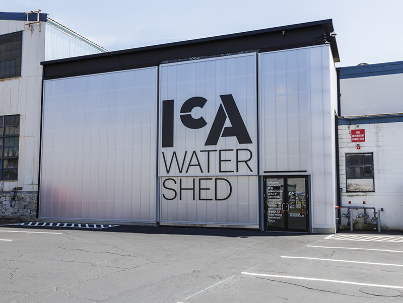 The exterior of the ICA Watershed // Photo by John Kennard