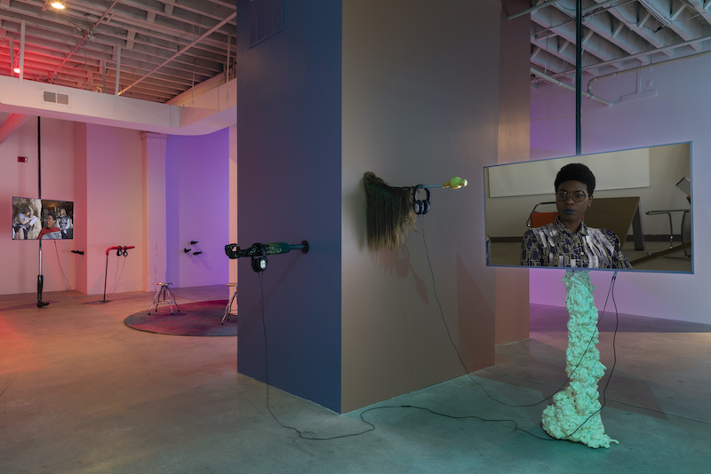 An installation view of the Bemis Center for Contemporary Art