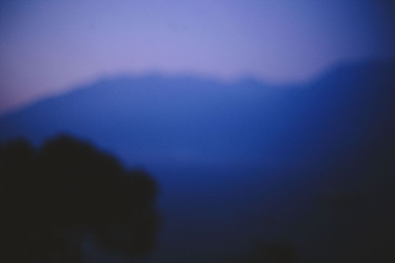 'Blue Hills, Italy' by Nan Goldin.